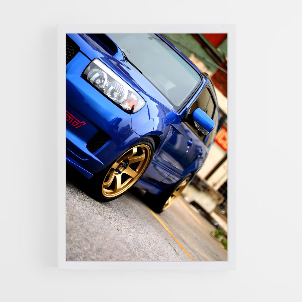 Poster Forester sti captivant – affiche Subaru (vue 3)